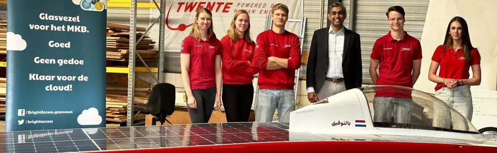 Bright Access officieel connectiviteits-partner Solar Team Twente